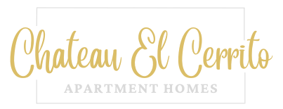A logo for Chateau El Cerrito Apartment Homes.
